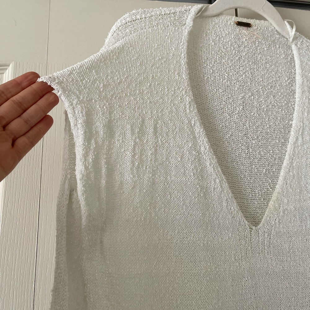 Free People Short Sleeve Knit top - Picture 5 of 8